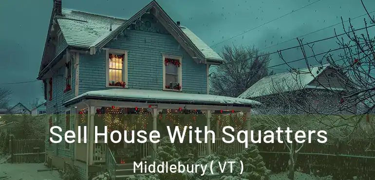  Sell House With Squatters Middlebury ( VT )