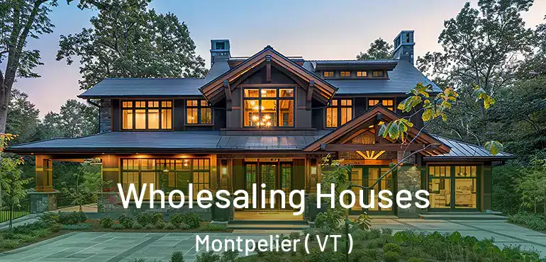  Wholesaling Houses Montpelier ( VT )