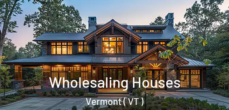  Wholesaling Houses Vermont ( VT )